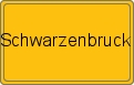 Ortsschild von Schwarzenbruck