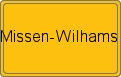 Ortsschild von Missen-Wilhams