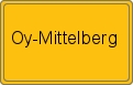 Ortsschild von Oy-Mittelberg