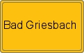 Ortsschild von Bad Griesbach