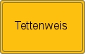Ortsschild von Tettenweis
