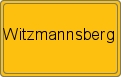 Ortsschild von Witzmannsberg