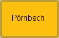 Ortsschild von Pörnbach