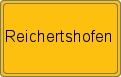 Ortsschild von Reichertshofen