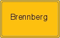 Ortsschild von Brennberg