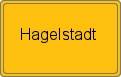 Ortsschild von Hagelstadt