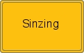 Ortsschild von Sinzing