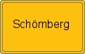 Ortsschild von Schömberg