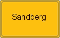 Ortsschild von Sandberg