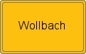 Ortsschild von Wollbach