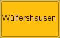 Ortsschild von Wülfershausen