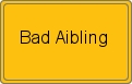 Ortsschild von Bad Aibling