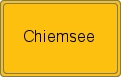 Ortsschild von Chiemsee