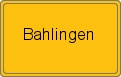 Ortsschild von Bahlingen