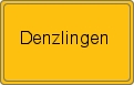 Ortsschild von Denzlingen