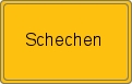 Ortsschild von Schechen