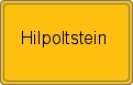 Ortsschild von Hilpoltstein