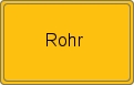 Ortsschild von Rohr