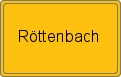 Ortsschild von Röttenbach