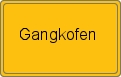 Ortsschild von Gangkofen