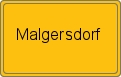 Ortsschild von Malgersdorf
