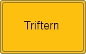 Ortsschild von Triftern