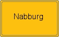Ortsschild von Nabburg