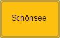 Ortsschild von Schönsee