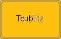 Ortsschild von Teublitz