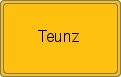 Ortsschild von Teunz