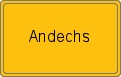 Ortsschild von Andechs