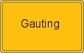 Ortsschild von Gauting