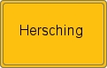 Ortsschild von Hersching