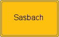 Ortsschild von Sasbach