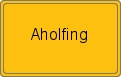 Ortsschild von Aholfing