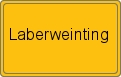Ortsschild von Laberweinting