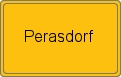 Ortsschild von Perasdorf