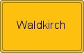 Ortsschild von Waldkirch