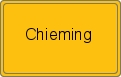 Ortsschild von Chieming