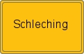 Ortsschild von Schleching