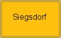 Ortsschild von Siegsdorf