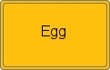 Ortsschild von Egg