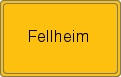 Ortsschild von Fellheim