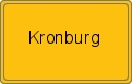 Ortsschild von Kronburg