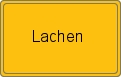 Ortsschild von Lachen