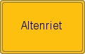 Ortsschild von Altenriet