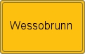 Ortsschild von Wessobrunn