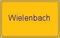 Ortsschild von Wielenbach