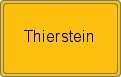 Ortsschild von Thierstein