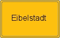 Ortsschild von Eibelstadt